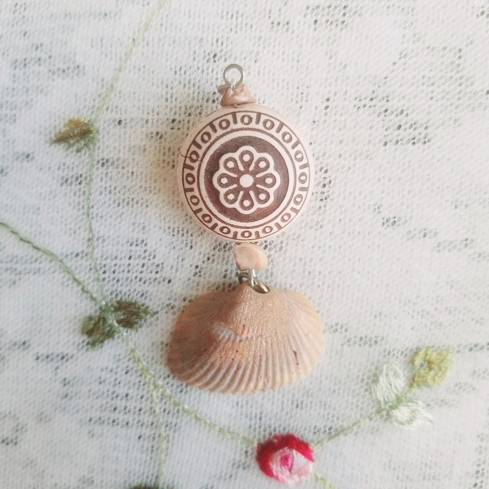 Power Amulet Handcrafted Sea Shell Lucky Charm